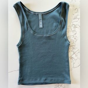 Skims Cotton Rib Tanks Size Small. Color Kyanite